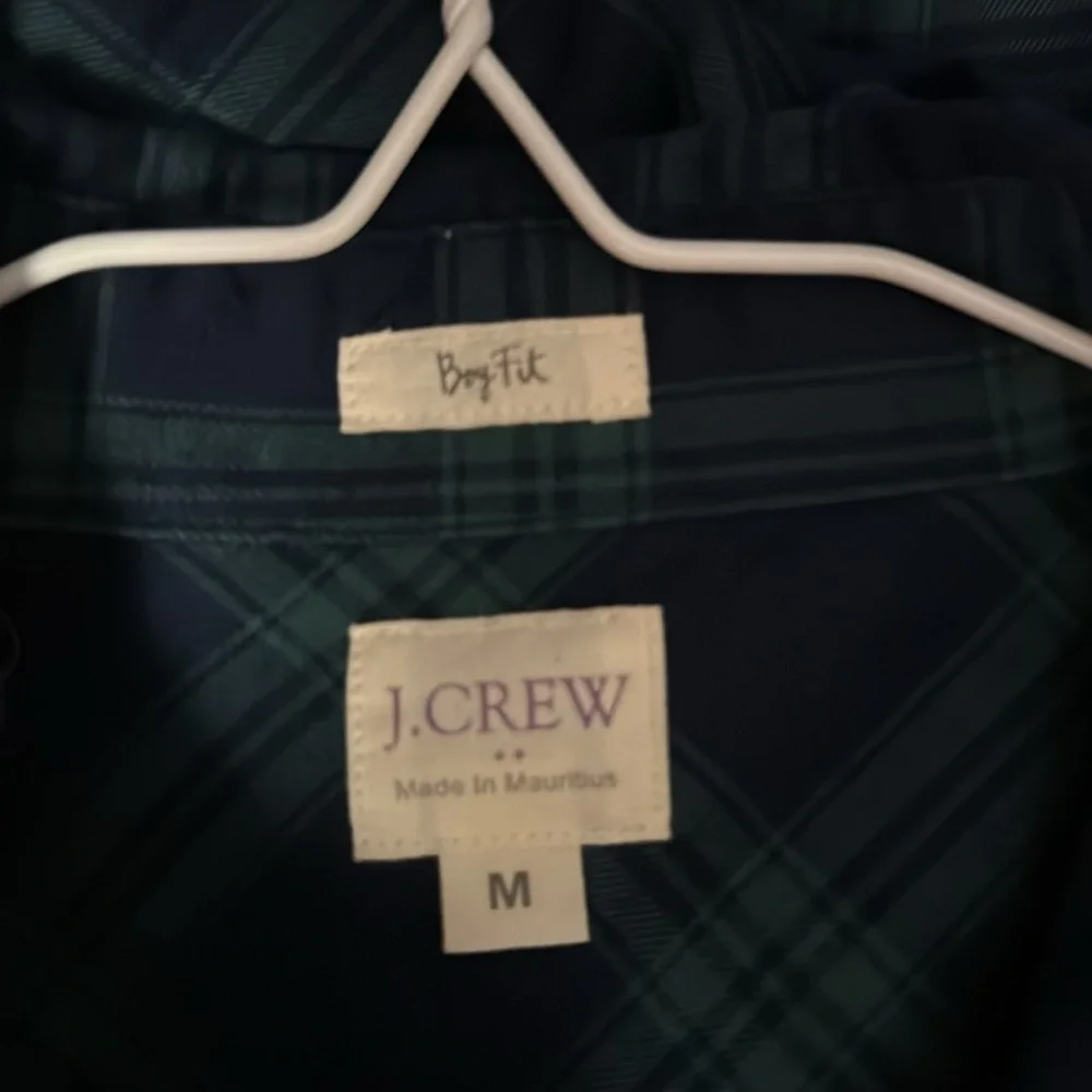 J. Crew red blue